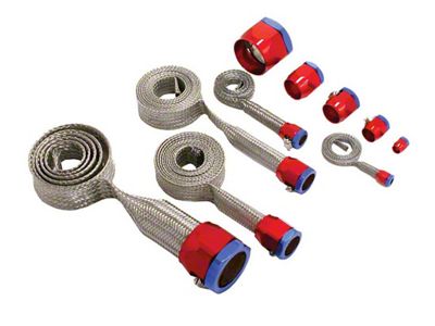 1967-13 Hose Cover Kit,S/S w/Red/Blue