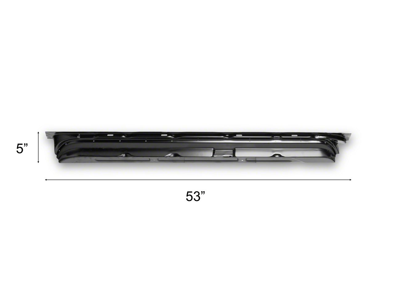 Ecklers Inner Door Bottom, LH (70-75 Firebird)