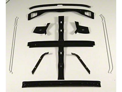 Firebird Inner Roof Panel Brace Kit, 1967-1968