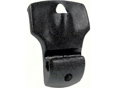 Inside Rear View Mirror Bracket Boot; Black (68-69 Firebird Coupe)