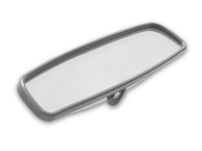 Inside Rear View Mirror with Day-Night; Stainless; 10-Inch (1969 Firebird)