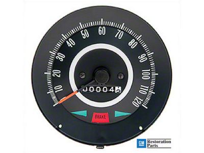 Firebird Instrument Carrier Speedometer, 1967