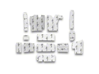 Insulation and Sound Dampening Kit; Cargo Area (82-92 Firebird Coupe)