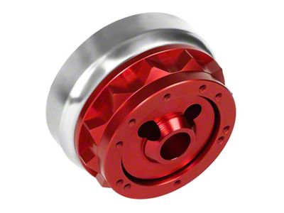 J2 Engineering Steering Wheel Hub Adapter Kit; Red (69-89 Firebird)