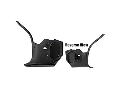 Kick Panel; Driver Side (70-81 Firebird w/ A/C)