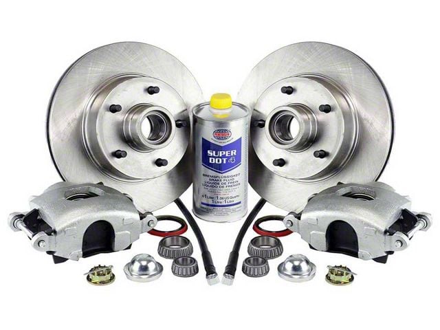 Legend Series Fr Disc Brake Refresh Kit, Vented, 67-69