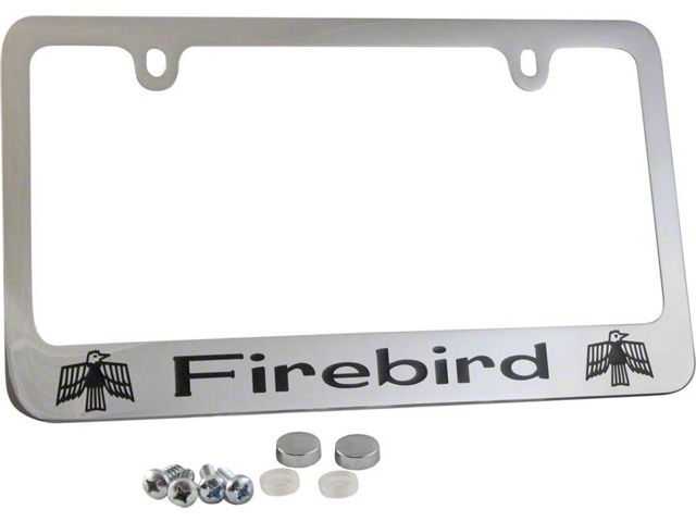 Firebird License Plate Frame, 1967-2002