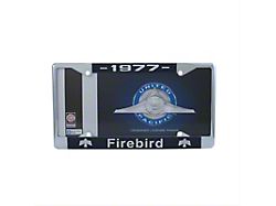 License Plate Frame; Chrome (1977 Firebird)