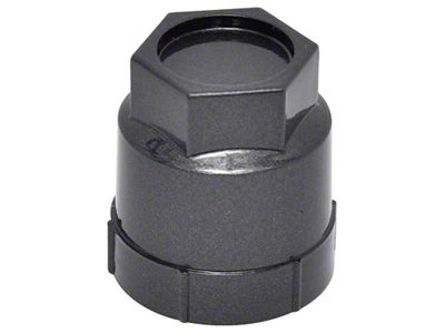 Lug Nut Cap; Dark Gray (82-99 Firebird)