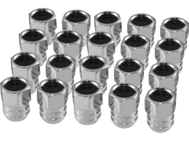 Firebird Lug Nuts, Black, Rally II, 1967-1970