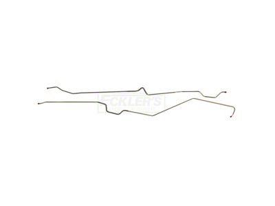 Firebird Main Fuel Line, Fuel Injected, 3/8 Inch, Steel 1988-1992