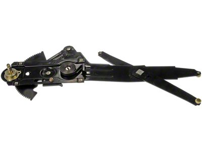 Manual Window Regulator; Front Passenger Side (68-69 Firebird w/ Deluxe Interior)