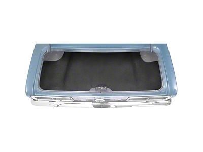 Molded Trunk Carpet; Black (67-68 Firebird)