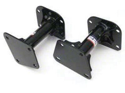 Firebird Motor Mounts, Solid, Tubular, Black, 1998-2002