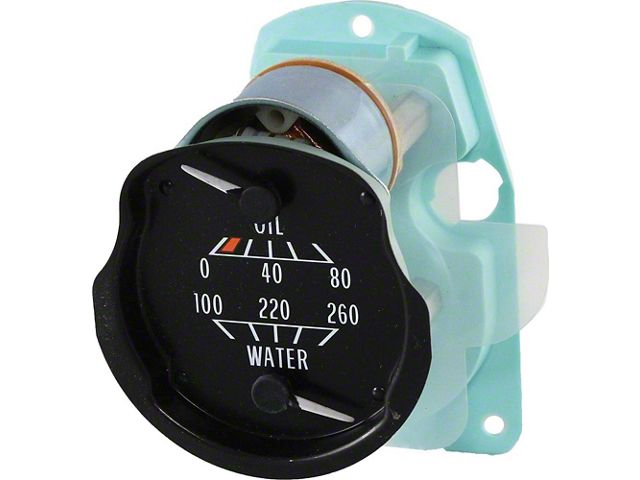 Firebird Oil and Water Gauge, 1970-1978