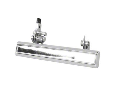 Outer Door Handle; Chrome; Passenger Side (70-81 Firebird)