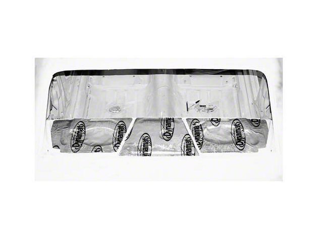 Firebird Package Tray Insulation, Dynamat Extreme, 1967-1969