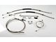Firebird Parking Brake Cable System Kit, Stainless Steel, Complete, 1967-1969
