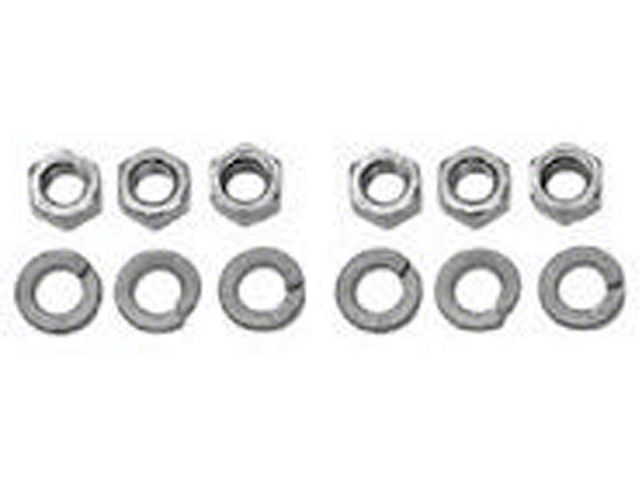 Parking Brake Equalizer Nuts,Stainless Steel,67-69