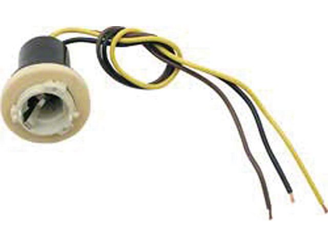 Firebird Parking Lamp/Turn Signal Socket, 3-Wire 1982-1985