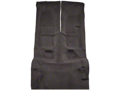 Passenger and Rear Cutpile Molded Carpet; Ebony (00-02 Firebird Coupe)