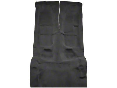 Passenger and Rear Cutpile Molded Carpet; Graphite (93-99 Firebird Coupe)