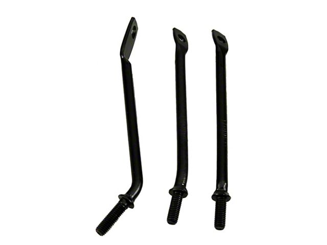 Firebird - Pedal Support Rod Set, 1967-1968