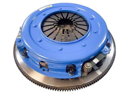 ProTwin Dual Disc Carbon Clutch Kit with 168-Tooth Billet Steel Flywheel; 26-Spline (86-97 V8 Firebird)