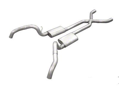 Firebird - Pypes Street Pro Exhaust With X Pipe, 2.5, 1967-1969