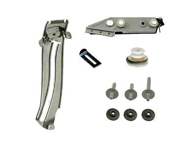 Quarter Window Master Mounting Kit; Driver Side (67-69 Firebird)