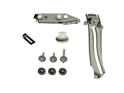 Quarter Window Master Mounting Kit; Passenger Side (67-69 Firebird)