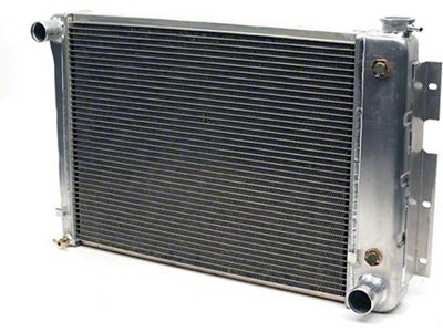 Firebird Radiator, Aluminum, 23, Griffin HP Series, For Cars With Automatic Transmission, 1967-1969