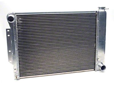 Firebird Radiator, Aluminum, 23, Griffin HP Series, For Cars With Manual Transmission, 1967-1969