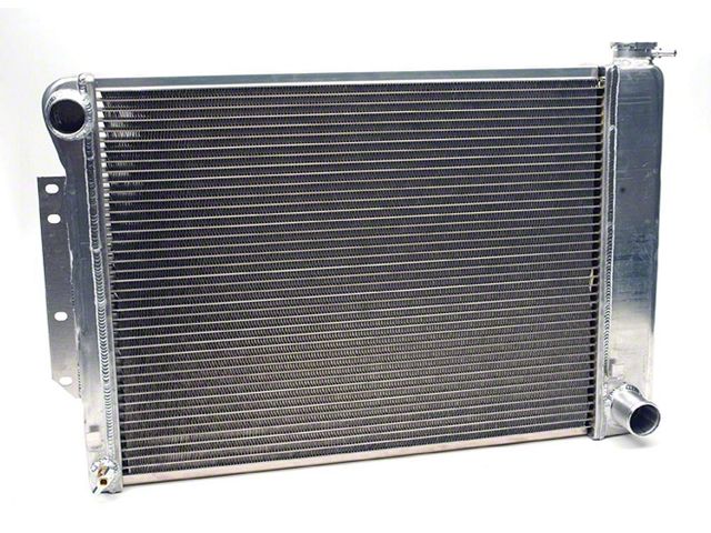 Firebird Radiator, Aluminum, 23, Griffin HP Series, For Cars With Manual Transmission, 1967-1969