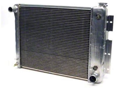 Firebird Radiator, Aluminum, 23, Griffin Pro Series, For Cars With Automatic Transmission, 1967-1969