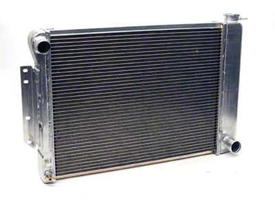 Firebird Radiator, Aluminum, 23, Griffin Pro Series, For Cars With Manual Transmission, 1967-1969