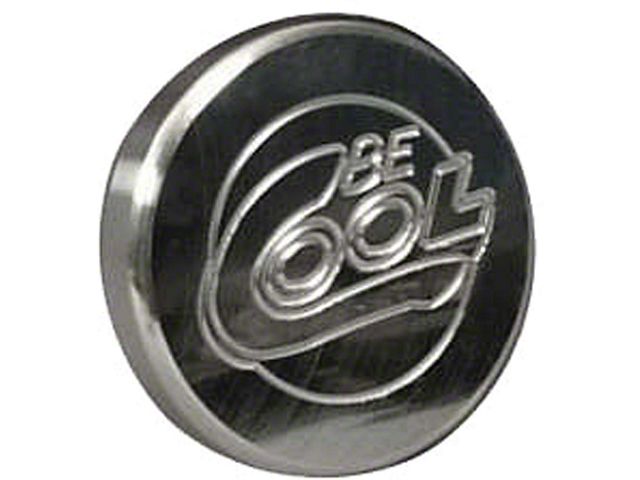 Firebird Radiator Cap, Billet, Round, Polished Finish, Be Cool