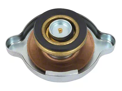 Radiator Cap with Hollow Rivet; 15 lbs. (67-69 Firebird)