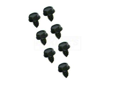 Firebird Ram Air Hood Pan Mounting Bolts, 1967-1969