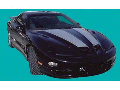 Firebird Ram Air Stripe Kit, Firehawk Style, Convertible, 1998-2002