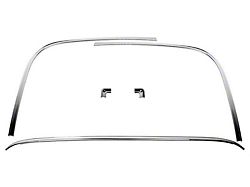 Rear Window Molding Set; 5-Pieces (70-74 Firebird)