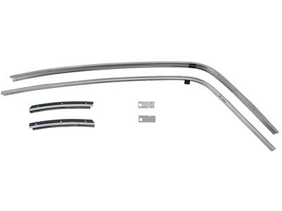 Roof Rail Weatherstrip Channel Retainer Set (70-81 Firebird w/o T-Top)