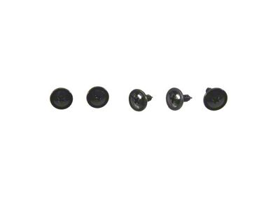Roof Rail Weatherstrip Channel Screw Set; 24-Pieces (67-69 Firebird)