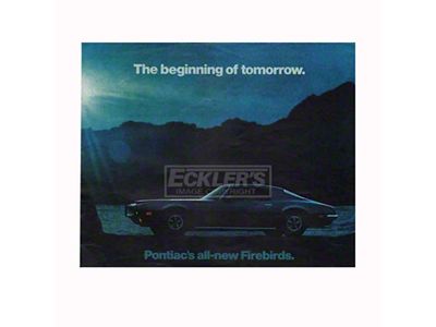 1970 Pontiac Firebird Sales Foldout