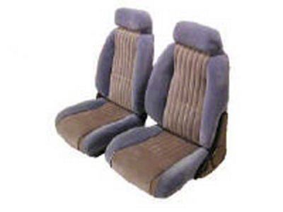 Firebird Seat Covers, Front And Rear, Solid Rear Seat, Trans-Am, Encore Velour, 1982-1984 (Trans-Am)