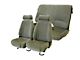 Firebird Seat Covers, Front And Rear, Solid Rear Seat, Trans-Am, Encore Velour, 1985-1992