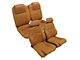 Firebird Seat Covers, Front And Rear, Split Rear Seat, Trans-Am, GTA, Regal Velour, With Lumbar Support, 1985-1992