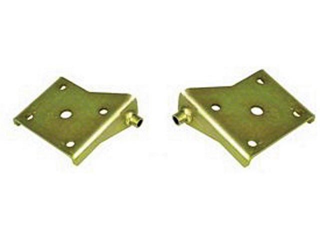 Detroit Speed Mini-Tub Lower Shock Plates (67-81 Firebird)