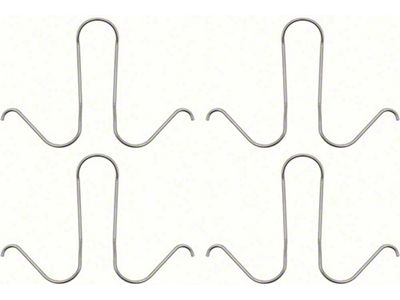 Firebird - Shoulder Belt Retainers, Deluxe Interior, 1968-1969