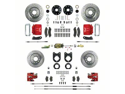 Firebird - Signature Series Big Brake Four Wheel Disc Conversion, Manual Brakes, 1967-1969